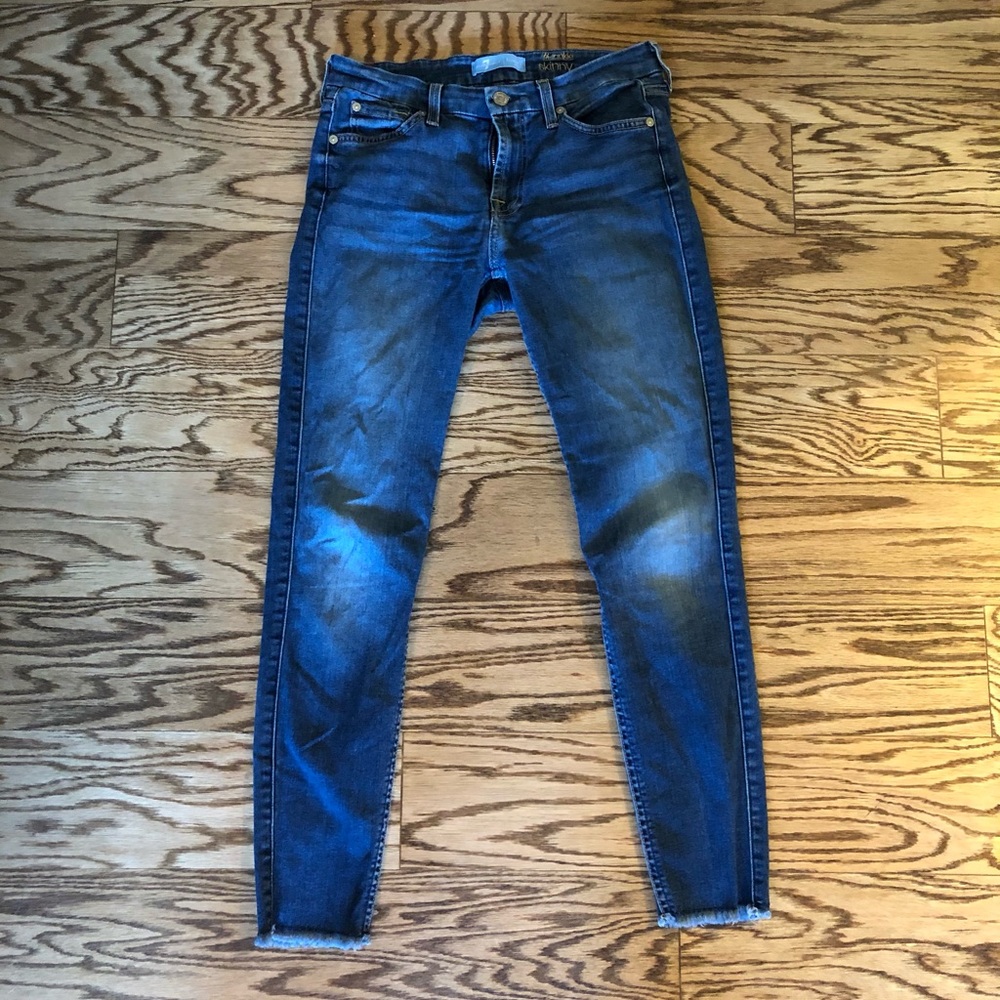 7 for all Mankind The Ankle Skinny b(air) jeans